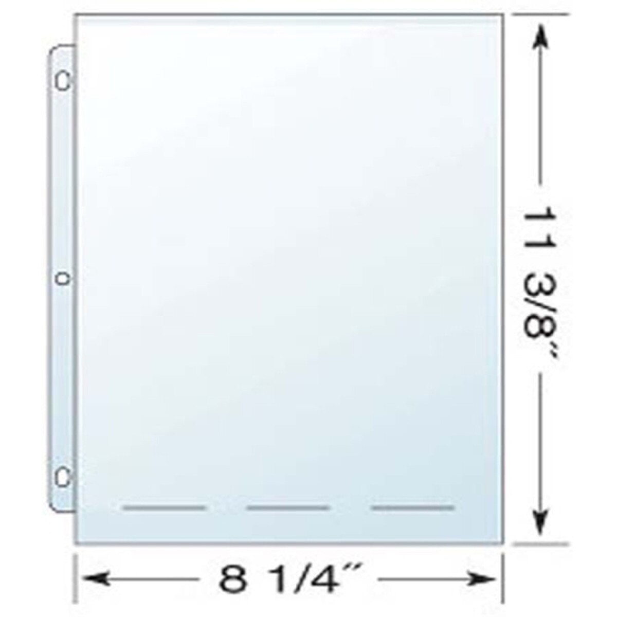 Ultra-PRO� 3 Ring BINDER PAGES - On